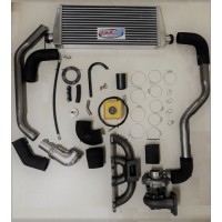 Kit turbo c/ Intercooler Toyota Bandeirante Motor 14B + turbo GT25 ZR